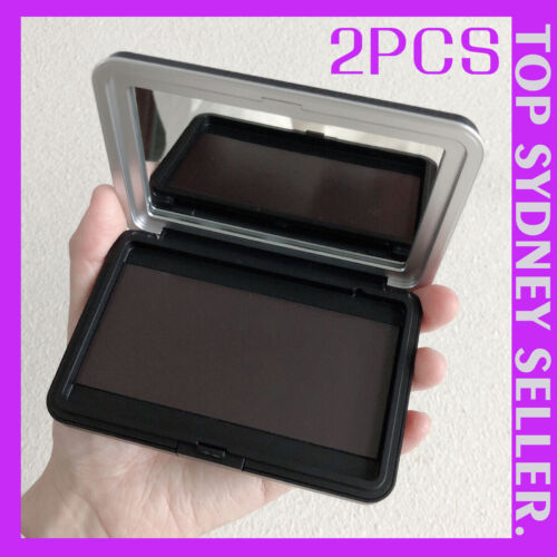 2PCS Magnetic Cosmetics Palette Makeup  Box Empty  Eyeshadow Blusher DIY Make up