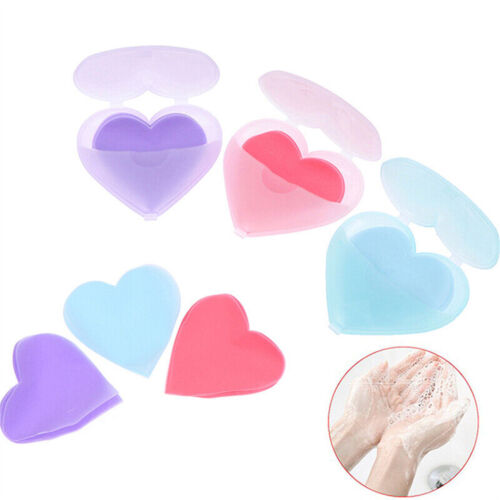 UP TO 10 Boxes Portable Washing Slice Sheets Hand Bath Travel Scented Paper Soap