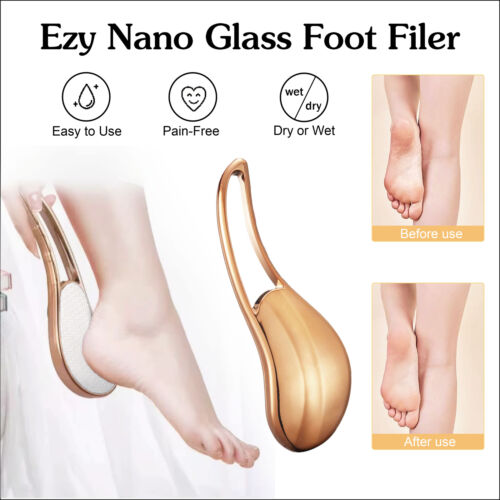 Ezy Nano Glass Foot Filer - Pain-Free Callous Remover