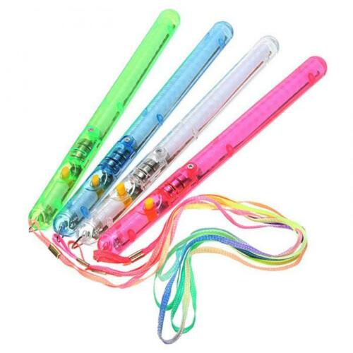 LED Light Flashing Wand Stick Colour Changing Glowsticks Party Glow in Dark - Lets Party