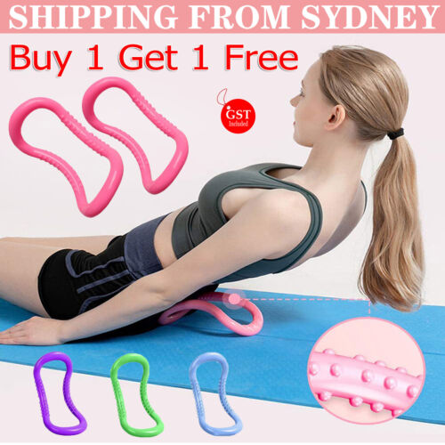 Yoga Ring Pilate Mobility Training Resistance Stretch Support Circle Grip Sport