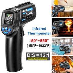 Infrared Thermometer – Digital Laser Temp Gun for Food & BBQ