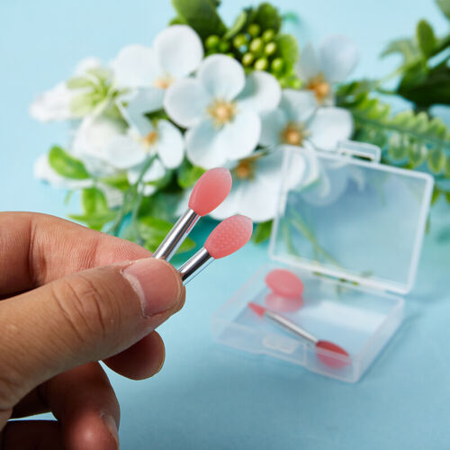 3-12X Silicone Lip Balms Lip Mask Brush with Sucker Dust Cover Makeup Applicator