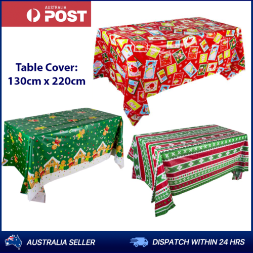 130cm x 220cm Christmas Table Cover Party Supplies XMAS Decoration