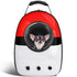 Cat Dog Breathable Pet Carrier Bag Outdoor Travel Transparent Space Backpack AU