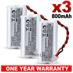 Cordless Phone Battery 3pk – for Uniden BT-694 (NiMH)