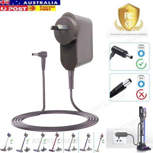 For Dyson V10 V11 V6 V7 V8 V15 Battery Charger Power Supply Adaptor Vacuum Clean - Lets Party