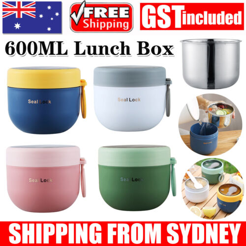 Lunch Box Thermos Food Flask Stainless Steel Insulated Food Soup Jar Container