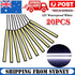 20PCS 12V Waterproof White DRL LED Strip Lights Bars Camping Caravan Boat Car AU - Lets Party