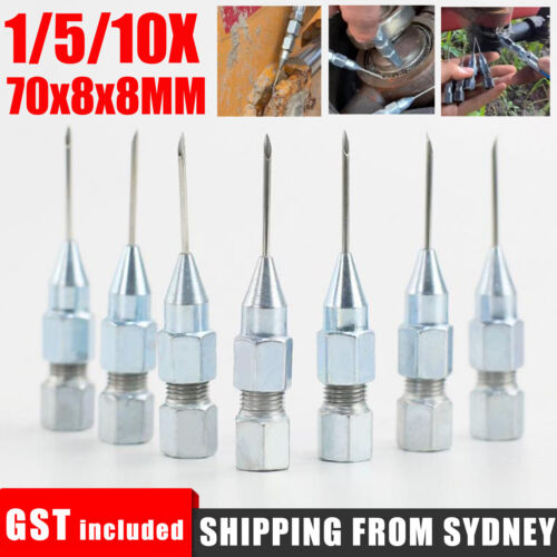 Needle Nose Grease Gun Dispenser Nozzle Adaptor For Hand-operated Grease Gun AU