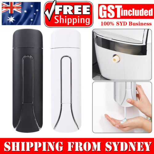 Soap Dispenser Wall Mounted Liquid Bathroom Hand Wash Home Shower Gel Shampoo