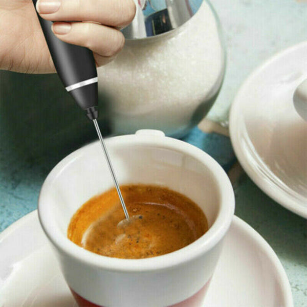 Usb Charging Electric Egg Beater Milk Frother Handheld Drink Coffee Foamer Aus - Lets Party