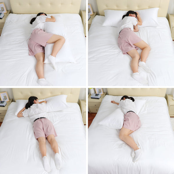 280TC Multicolor Luxury Body Full Long Pillow Case Slip Cotton Blend 150x48 cm - Lets Party
