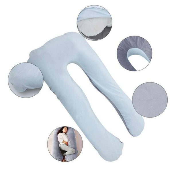 Maternity Pillow Pregnancy Nursing Sleeping Body Support Feed - Lets Party